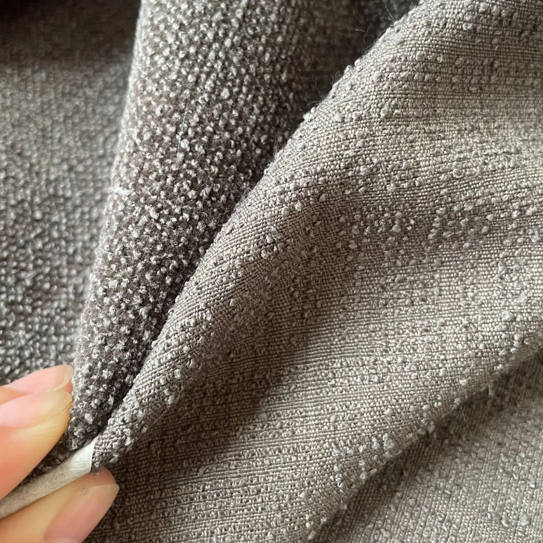 Fine Tela Chenille Woven Sofa Fabric Upholstery Cloth for Bedding Cushion Furniture Couch